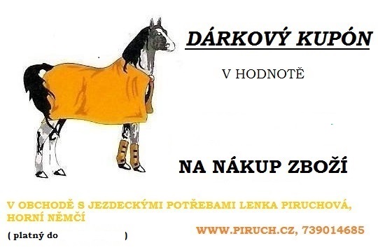 Jezdecké potřeby, potřeby pro koně a jezdectví Piruch.cz